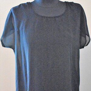 Women's Black Dressbarn Blouse Size Small